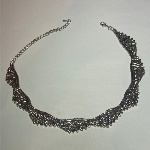 Sparkle Rhinestone Lacy Choker Necklace - Picture 4 of 5